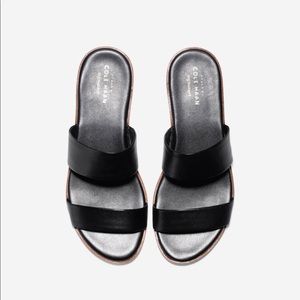 Cole Haan black Findra Sandal, size 5